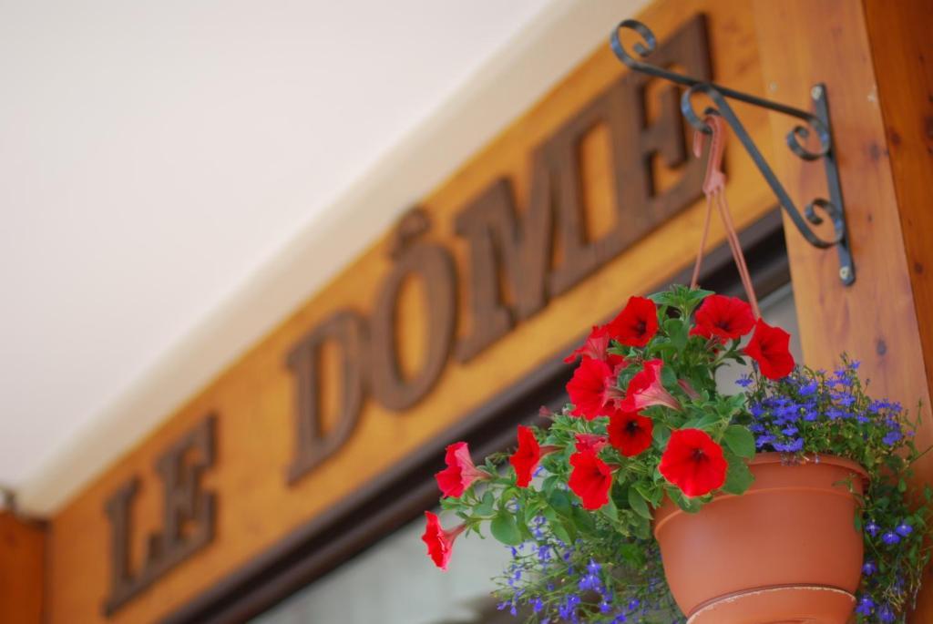 Hotel Le Dome Alpe d'Huez Dış mekan fotoğraf
