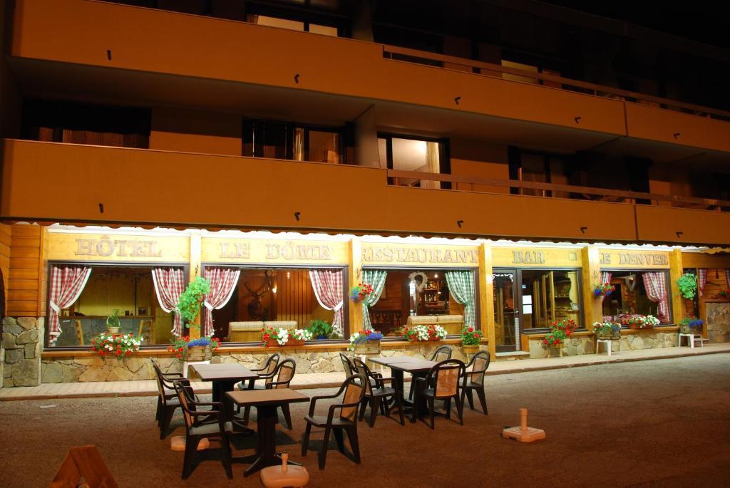 Hotel Le Dome Alpe d'Huez Dış mekan fotoğraf